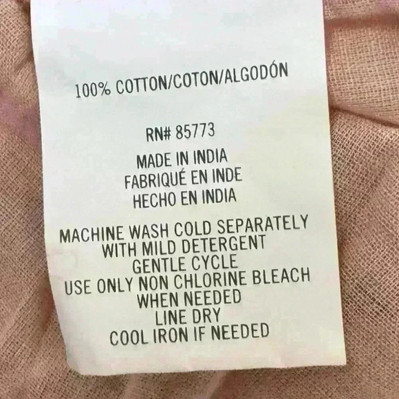 O'Neill Tatum Blush Pink Striped Tie Front Romper Lulus Pockets Size XS - Picture 9 of 11